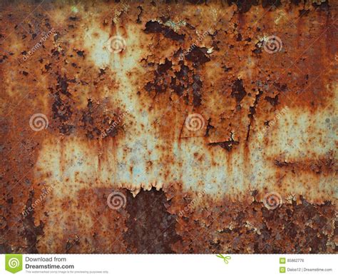 Rusted Metal Texture Stock Photo Image Of Backdrop Design 85862776