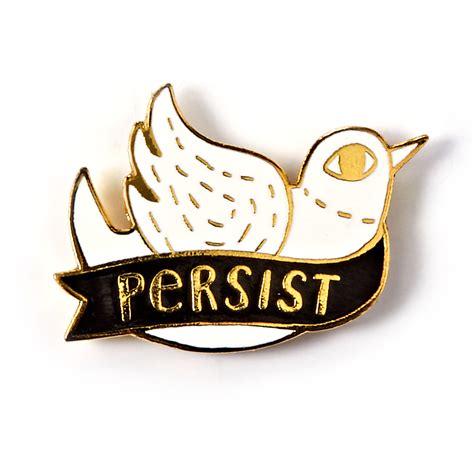 Persist Dove Pin By Allison Cole Badge Bomb Badge Bomb Wholesale