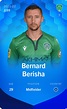 Super Rare card of Bernard Berisha – 2021-22 – Sorare
