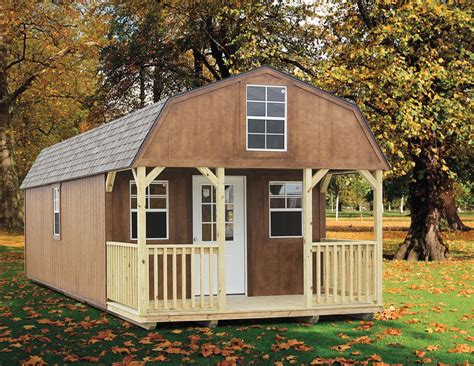 Lofted Cabin And Sheds For Sale Countryside Barns Residential Roofing