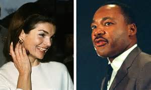 Jackie Kennedy Cannot Look At An Image Of Martin Luther King After His