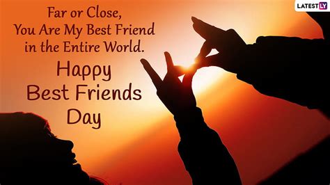 National Best Friends Day 2022 Greetings And Share Quotes Heartfelt Messages Sayings And Sms