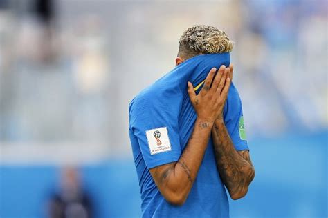 fifa world cup neymar sheds tears of joy after defeating costa rica photos images gallery