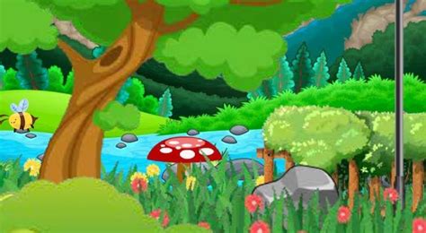 Gacha Life Forest Simpol Background