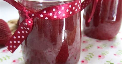 Stewed Rhubarb Strawberry And Apple Jam Recipe Yummly