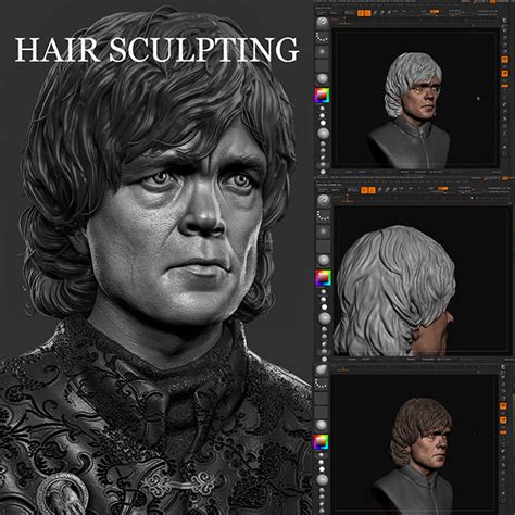 Hair Sculpting Tutorials By Frank Tzeng Zbrushtuts