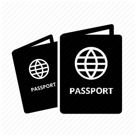 Passport Icon / Passport Icon Vector Template On White ...