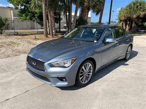 Used 2018 Infiniti Q50 30t Luxe Sedan For Sale In West Palm Fl