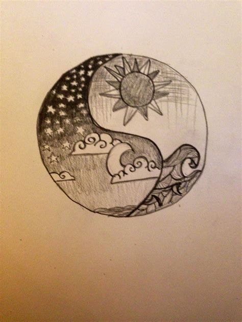 Sun And Moon Doodle Art Pinterest