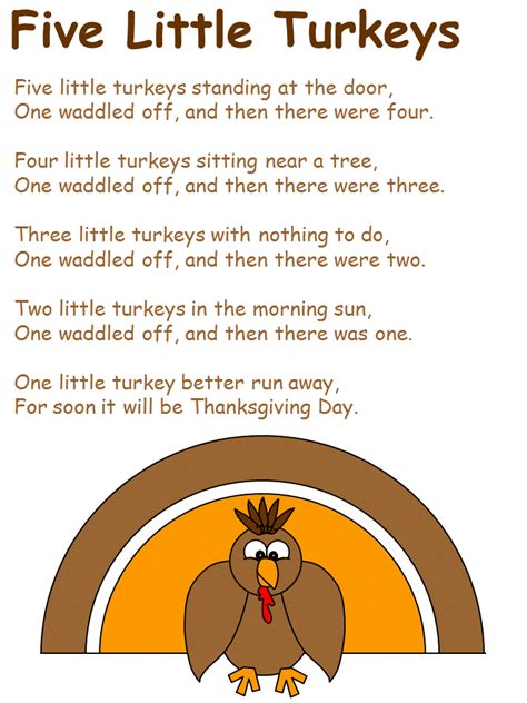 I wrote this poem about a turkey's wish to be spared on. Good Shepherd Pre-K