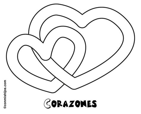 Dibujo De Corazones Para Imprimir Y Colorear Love Coloring Pages Adult