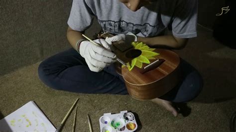 Walau bagaimanapun, penting untuk diingat bahawa walaupun tuan yang hebat adalah pemula suatu ketika dahulu. Painting Ukulele 01 - Cara Melukis Motif Bunga Pada ...