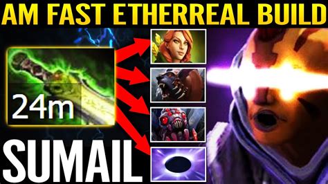 🔥 200 iq liquid sumail anti mage fast ethereal blade build 24min counter all carry 7 29 dota 2