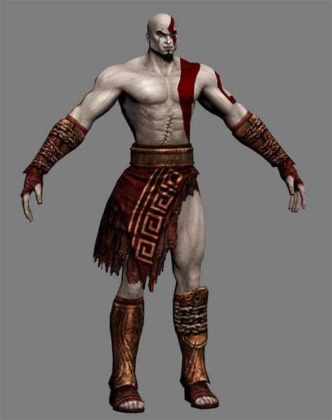 God Of War Ii Kratos Model By Sonimbleinim On Deviantart