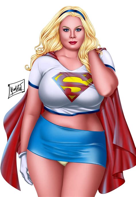 supergirl chubby by youdee20 on deviantart girl superhero supergirl curvy art