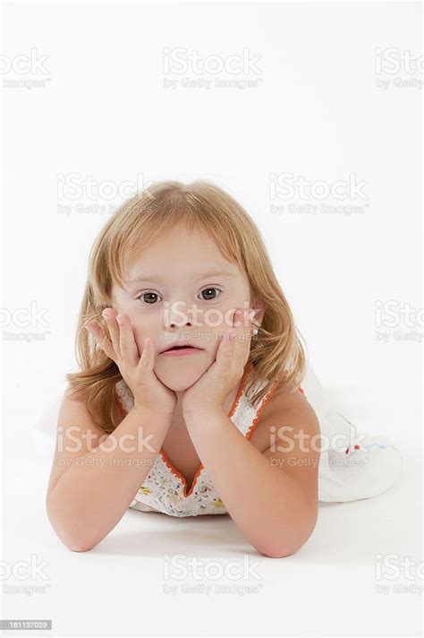 Cute Little Girl Stock Photo Download Image Now Down Syndrome