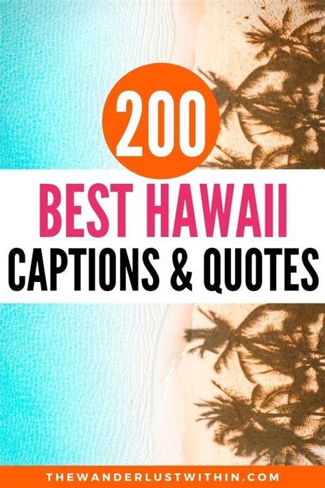 200 Best Hawaii Quotes For Your Aloha State Adventure 2024 Hawaii
