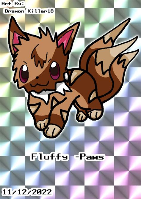Fluffy Paws Eevee Past Paradox Form 🌺🦊 Pokémon Amino