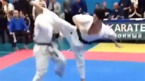 This May Be The Most Intense Roundhouse Kick Weve Ever Seen