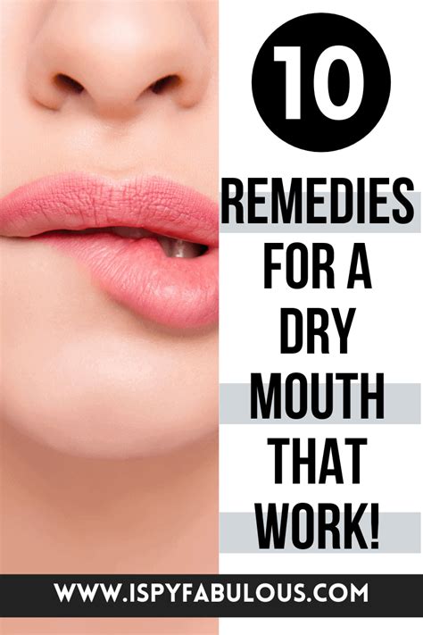 10 Easy Dry Mouth Remedies For Sjogrens Syndrome I Spy Fabulous