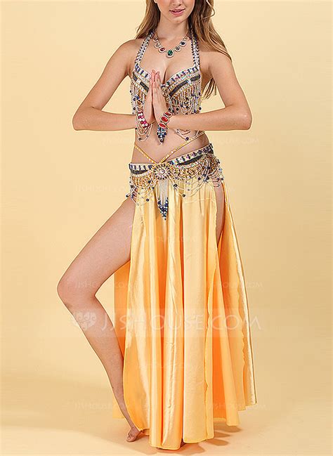 Womens Dancewear Polyester Belly Dance Outfits 115175841 Jjs House