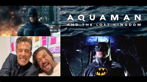 Batfleck Aka Ben Affleck As Batman Returns To Save Aquaman 2 Batmen