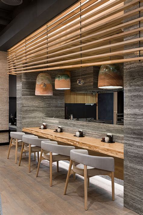 Japanese Restaurant Fujiwara Yoshi By Sergey Makhno Architects