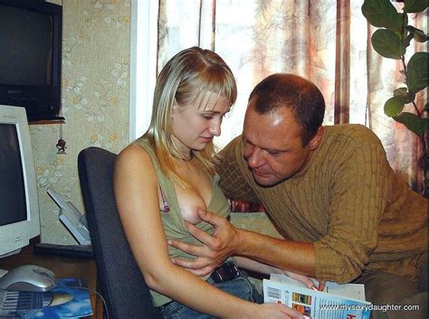 Dad Shows Daughter His Cock