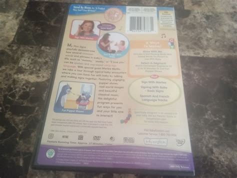 Baby Einstein My First Signs Dvd 2007 786936723571 Ebay