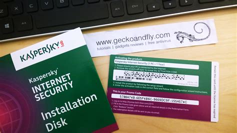 Receiving the activation code at the sender's email address. Kaspersky Internet Security 2015 / 2016 One Year ...