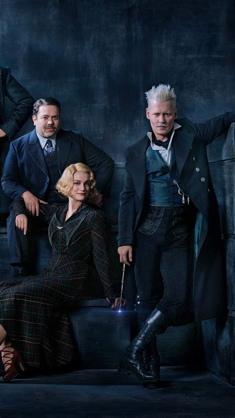 2160x3840 Fantastic Beasts The Crimes Of Grindelwald 2018 Cast Sony