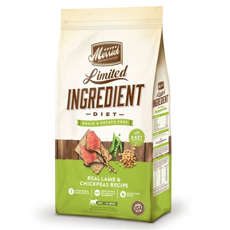 Find out the ingredients used in this merrick purrfect bistro real chicken recipe dry cat food brief review pointing out ingredients to watch out for as well as a rating based on the ingredients used. Merrick Limited Ingredient Diet Grain Free Lamb & Sweet ...