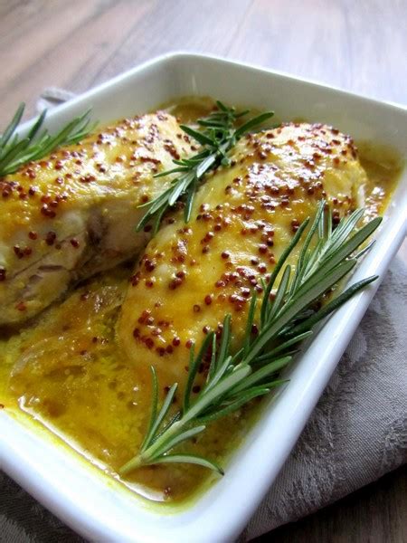 Recette Filet De Poulet Sauce Moutarde
