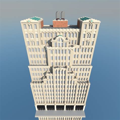 Art Deco Office Building Capitol Minecraft Map
