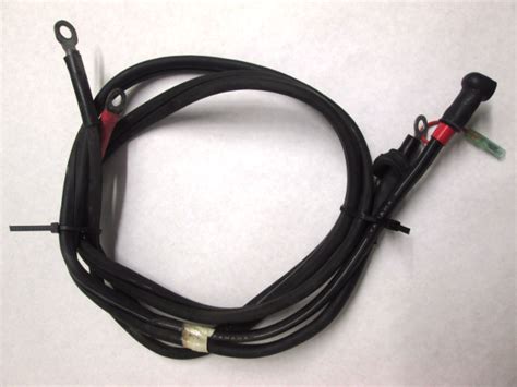 As a melted wire can be extremely dangerous it is important that an electrician resolves the issue immediately. 6' Battery Cable Yamaha Electrical Outboard 6 ft (no ...