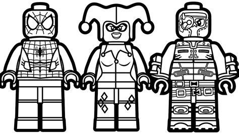 Star wars coloring pages han solo. Lego People Coloring Lesson | Coloring Pages for Kids ...