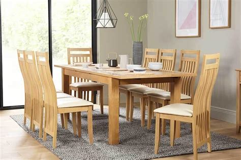 Dining Table 8 Chairs Very Nice Solid Wood Dining Set Cherry Finish