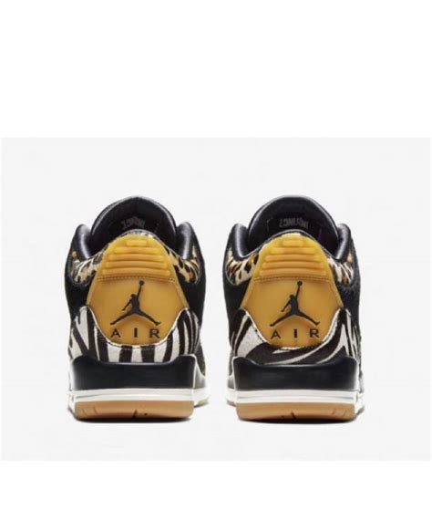 Air Jordan 3 Retro Animal Print Black Dark Mocha Mens Kixify