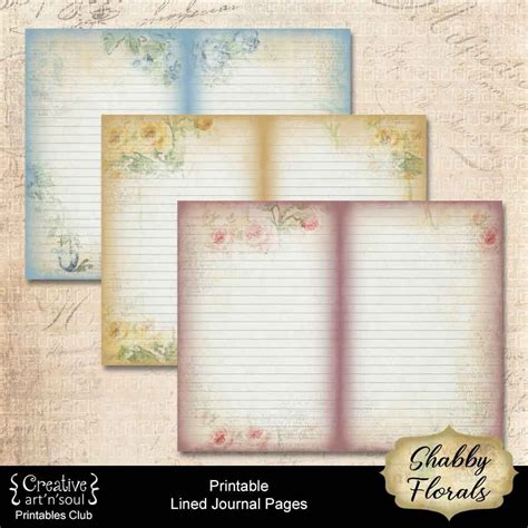 Junk Journal Printables Club Creative Artnsoul Printables Club