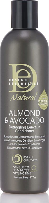 Design Essentials Natural Almond And Avocado Detangling Leave In