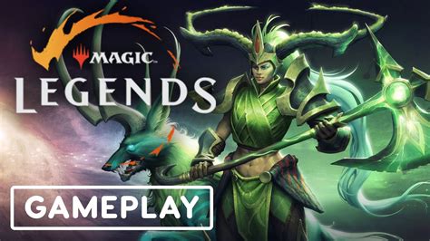 Legends, an online action rpg set in the magic: Magic: Legends - Beastcaller Class Gameplay - YouTube