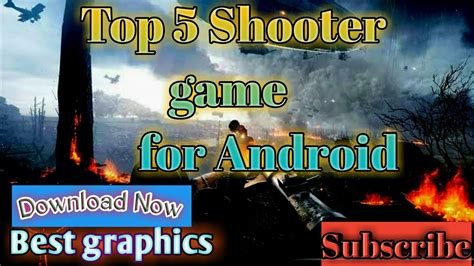 Top 5 Shooter Game For Android Download Now Youtube