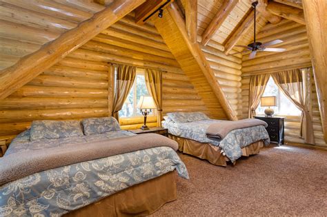 Master bedroom, blog cabin 2012, waldoboro, maine. Luxury Log Mansion Vacation Rental in Idyllwild, CA / 6 ...