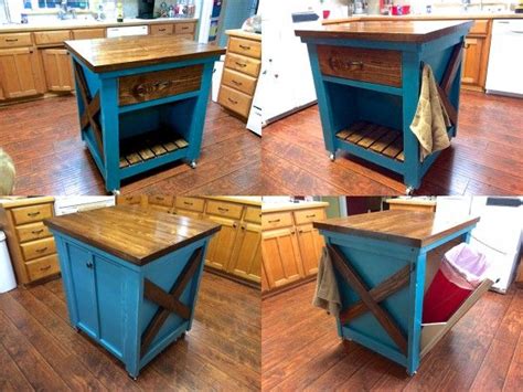 We have closet accessories, freedomrail systems,and hair dryer holders. Kitchen Island with Trash Bin | Do It Yourself Home ...