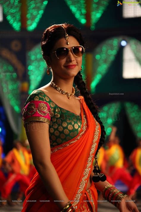 123 Exclusive Photos Shruthi Hassan In Half Saree Movie Balupu Saree Bollywood Actress