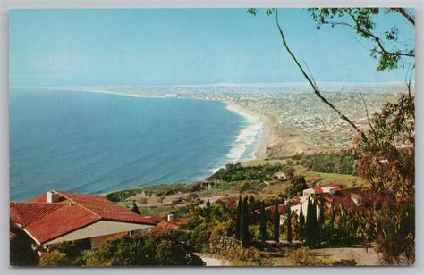 California~birdseye Of Coast~redondo Beach~hermosa~el Segundo~vintage