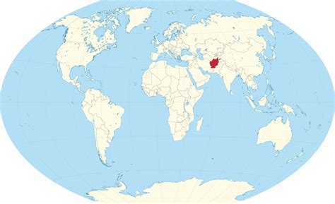 Afghanistan World Map 67370 Zwallpix