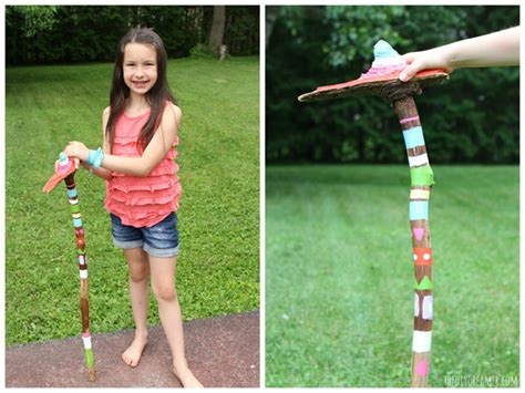 Diy Painted Walking Sticks Glamping Projects