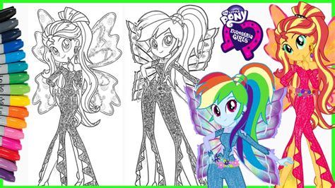 My Little Pony Equestria Girls Drawing