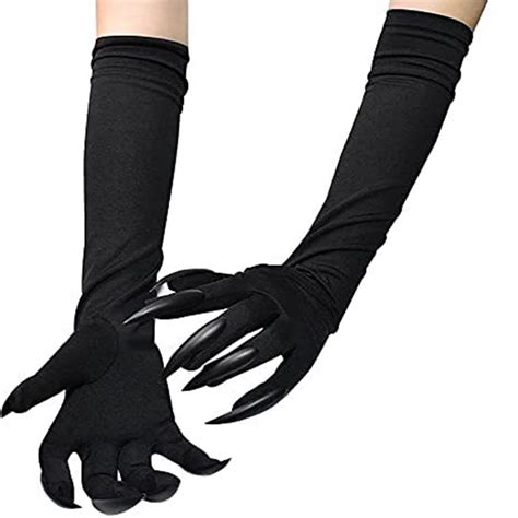 halloween gothic long nails cosplay gloves funny festival witch cosplay costume party scary